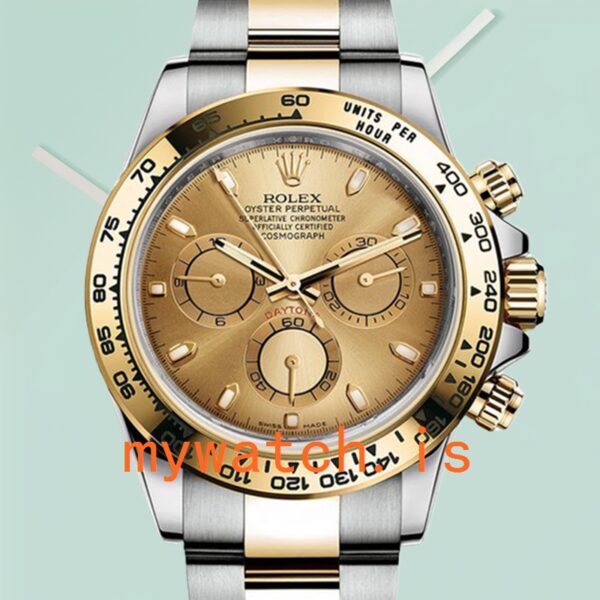 Rolex Daytona 116503CSO 40mm Mens Champagne Dial Stainless Steel: Genuine vs. Replica