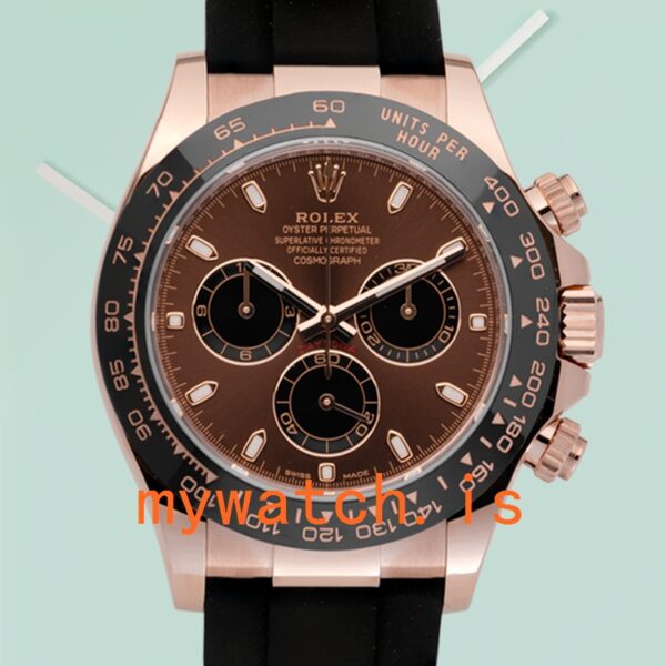 Rolex Daytona Men’s 40mm DIW Automatic Black-tone: A Timeless Masterpiece