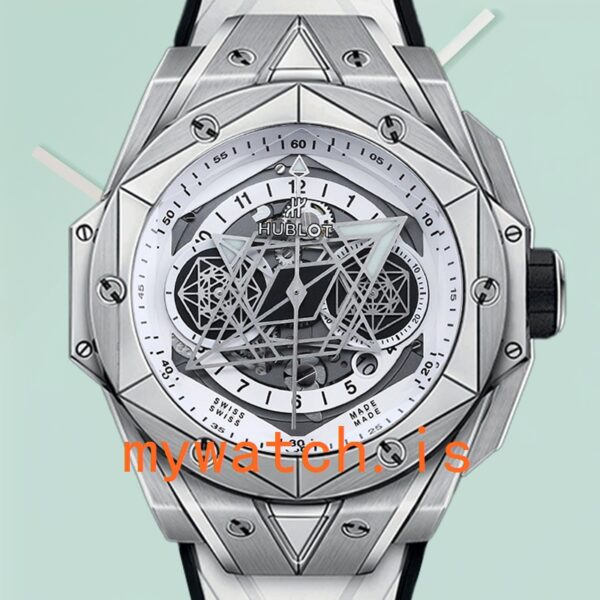 Hublot Big Bang 44mm 418.NX.2001.RX.MXM20 Men Stainless Steel: Genuine vs. Replica