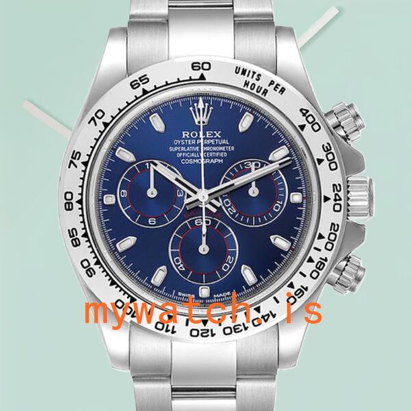 Rolex Daytona m116509-0071 Mens 40mm Silver-tone: Genuine vs. Replica Analysis