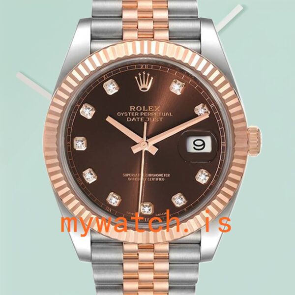 Rolex Datejust 41mm m126331-0004 Mens Silver-tone: Genuine vs. Replica
