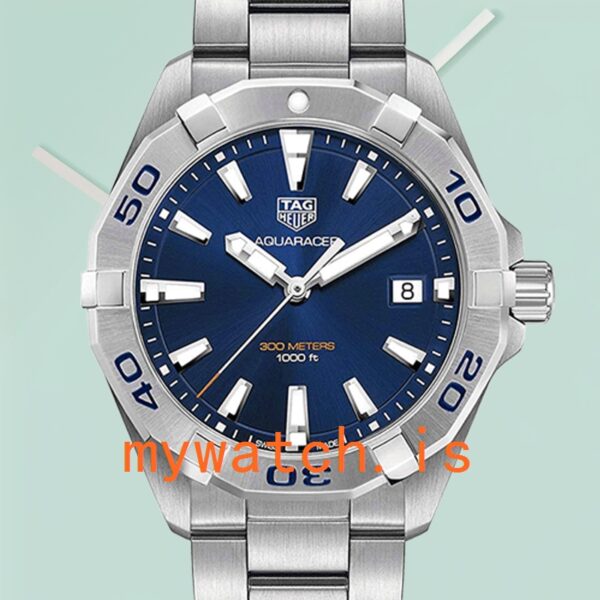 Tag Heuer Aquaracer Men WBD1112.BA0928 43mm Blue Dial Stainless Steel: A Dive into Excellence