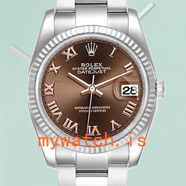 Rolex Datejust Men’s 126334CHRO 40mm Stainless Steel: Genuine vs. Replica