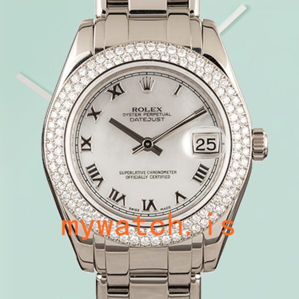 Rolex Datejust Ladies m279135rbr-0001 28mm Rose Gold-tone: Genuine vs. Replica