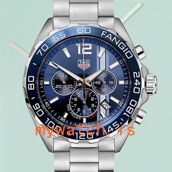 Tag Heuer Formula 1 Men 43mm Formula1BLSB-007 Stainless Steel: Genuine vs. Replica Analysis