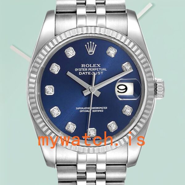 Rolex Day-Date 36mm Mens 118139 Blue Dial: A Timeless Masterpiece