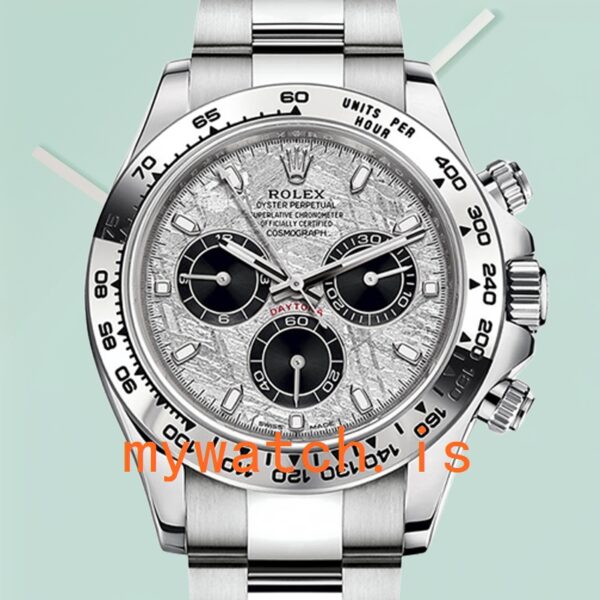 Rolex Daytona m116509-0073 Mens 40mm Silver-tone Meteorite Dial: A Timeless Masterpiece