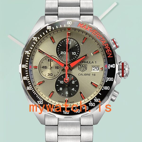 Tag Heuer Formula 1 Men 43mm CAZ2018-004 Silver-tone: Genuine vs. Replica